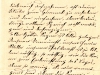 Das Brief seiner Mutter vom 13. Juli 1867,  Landesarchiv Maribor, privater Fond Wilhelm Tegetthoffs