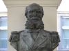 Heinrich Fuss: Die Büste von Admiral Wilhelm Tegetthoff, 1881, Bronze, Höhe 183 cm, Inv. Nr.: N. 1576. Landesmuseum Maribor, Foto: Vojko Stiplovšek.