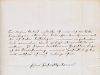 Pismo mariborskemu županu z zahvalo za poimenovanje ulice po njem z dne 16. decembra 1867. PAM, Osebni fond Wilhelma Tegetthoffa.